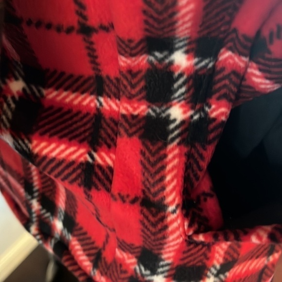 Soho Threads Women's Sherpa Lined Shirt Jacket, True Red XXL - NEW - Picture 5 of 10